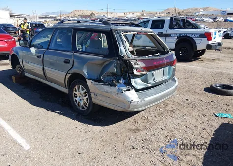 2001 Subaru Outback из США, поврежденный, VIN 4S3BH675216615413
